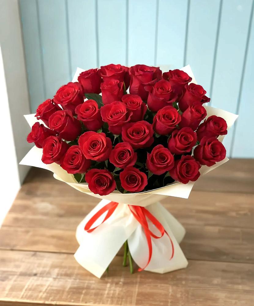Букет 29 Красных роз в Исаклы