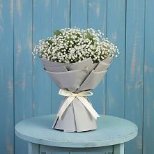 Букет цветов из:  Гипсофила в Исаклы