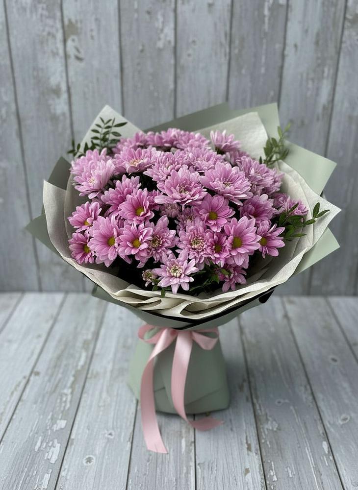 Букет цветов из: Хризантемы в Исаклы