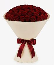 Букет 101 Бордовая роза Блэк Бакарра в Исаклы