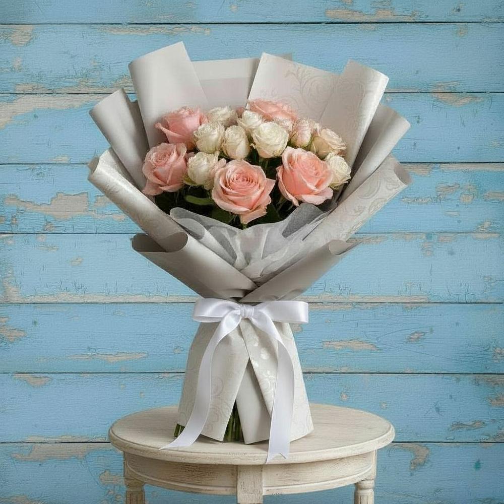 Букет цветов из: Розы в Исаклы