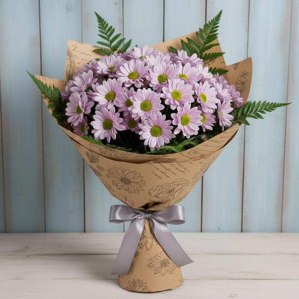 Букет цветов из: Хризантемы в Исаклы