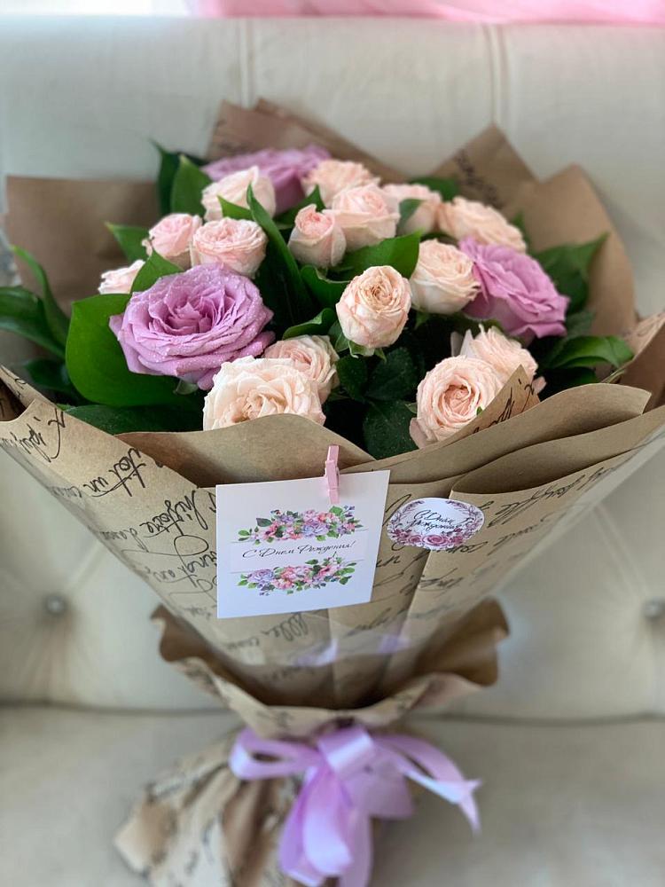 Букет цветов из: Розы в Исаклы