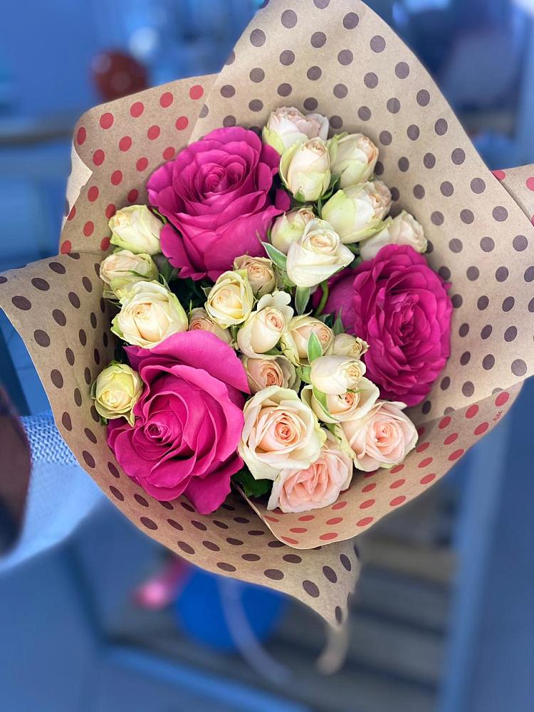 Букет цветов из: Розы в Исаклы