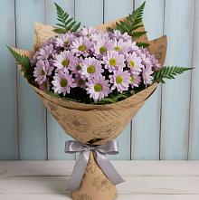 Букет цветов из:  Хризантемы в Исаклы