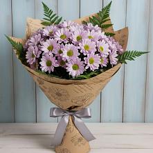 Букет цветов из:  Хризантемы в Исаклы