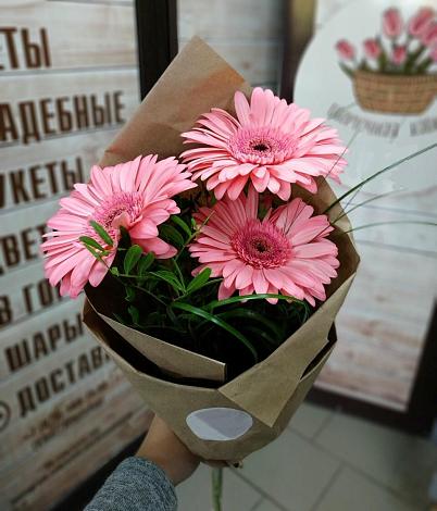Букет цветов из: Герберы в Исаклы
