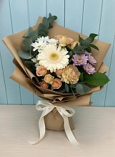 Букет цветов из:  Герберы и Хризантемы #REPLACE_PRED# Исаклы