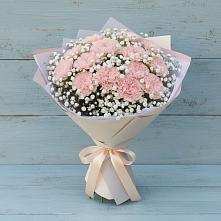 Букет цветов из:  Гвоздики в Исаклы