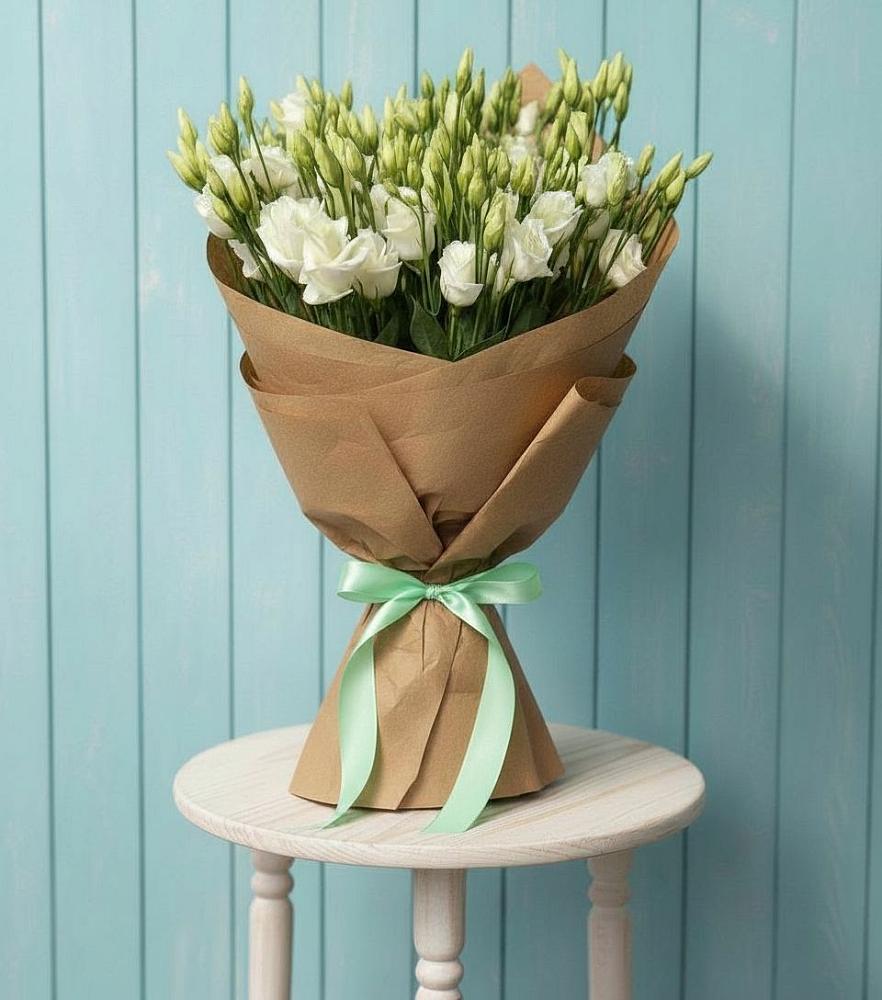 Букет цветов из: Лизиантусы в Исаклы