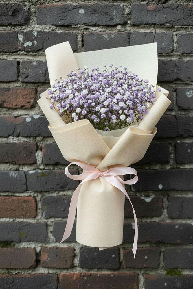 Букет цветов из: Гипсофила в Исаклы