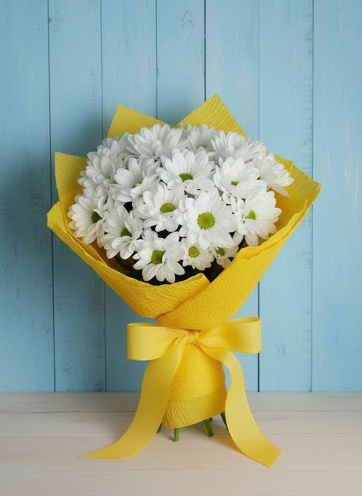 Букет цветов из: Хризантемы в Исаклы