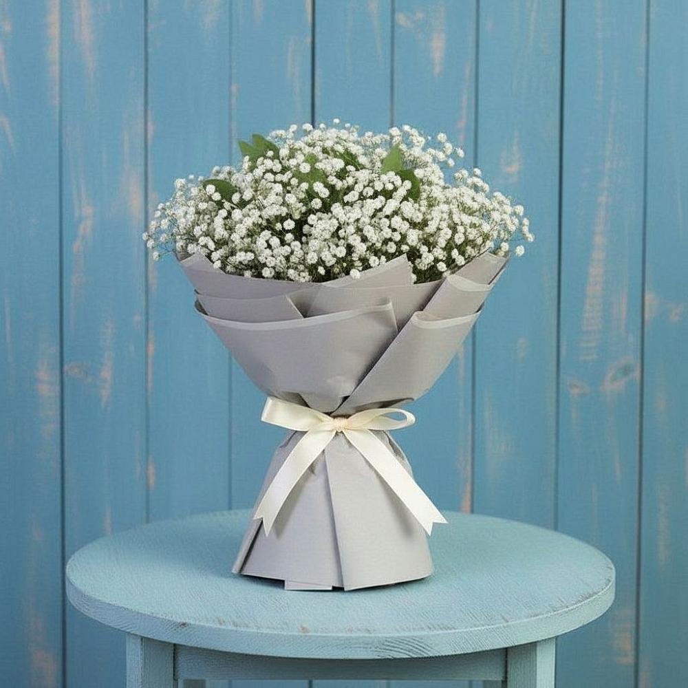 Букет цветов из: Гипсофила в Исаклы