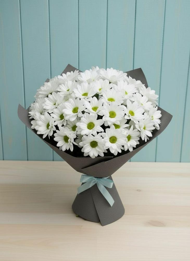 Букет цветов из: Хризантемы в Исаклы