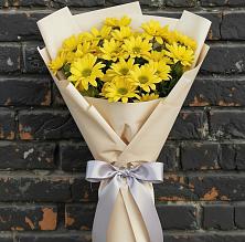 Букет цветов из:  Хризантемы в Исаклы