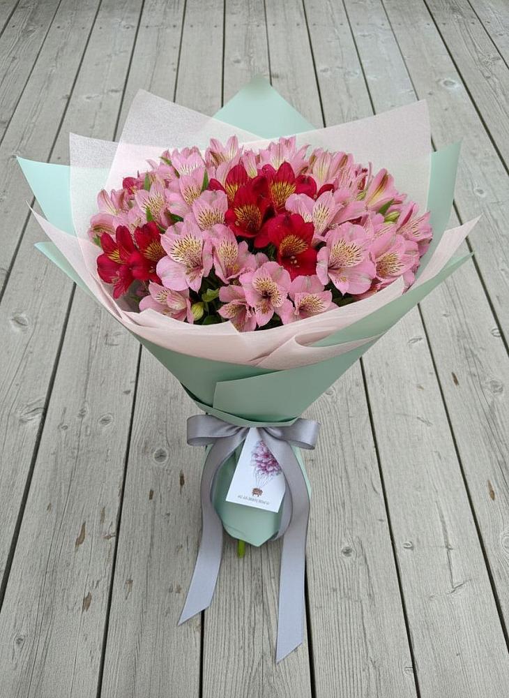 Букет цветов из: Альстромерии в Исаклы
