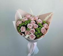 Букет цветов из:  Розы и Хризантемы в Исаклы