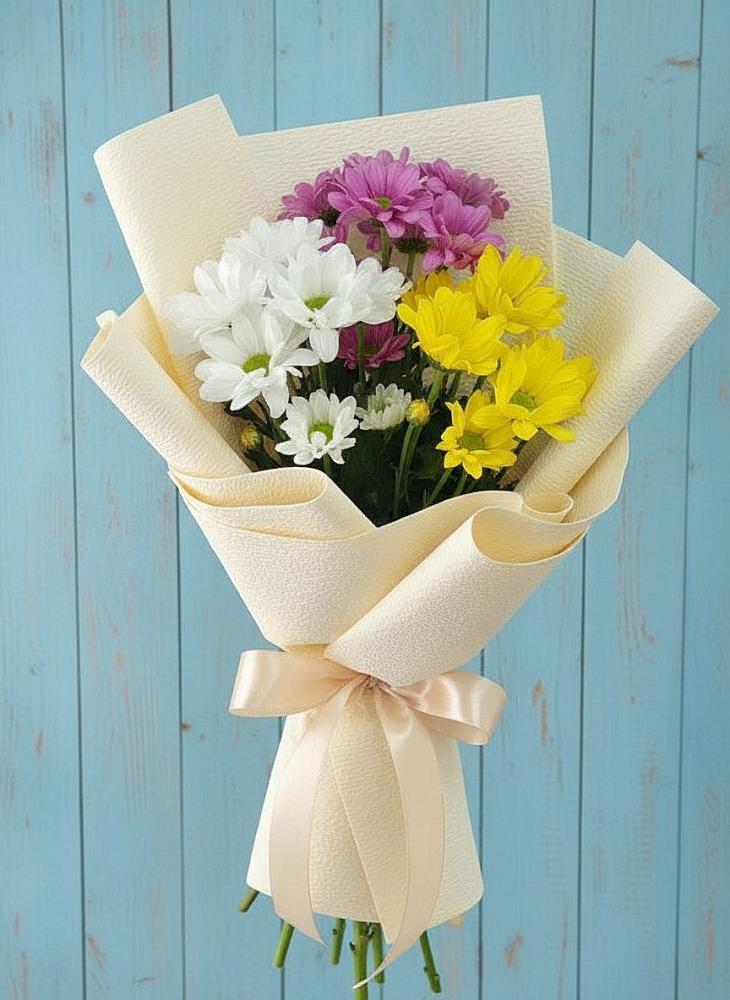 Букет цветов из: Хризантемы в Исаклы