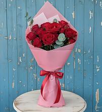 Букет цветов из:  Розы в Исаклы