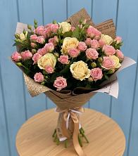 Букет цветов из:  Розы в Исаклы