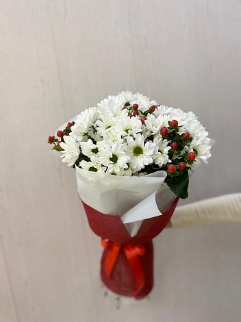 Букет цветов из: Хризантемы в Исаклы