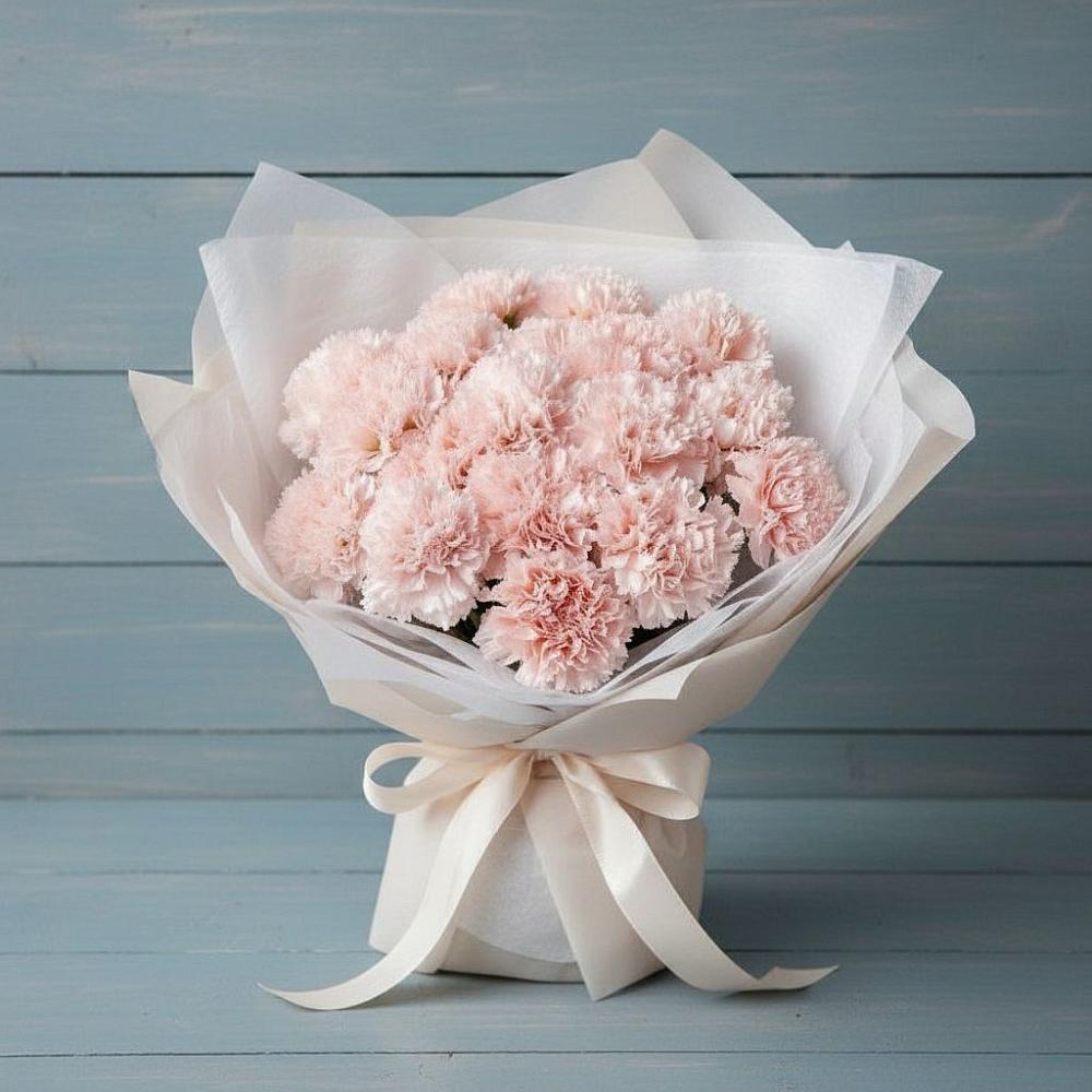 Букет цветов из: Гвоздики в Исаклы