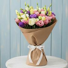 Букет цветов из:  Лизиантусы в Исаклы