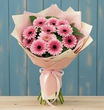 Букет цветов из:  Герберы в Исаклы