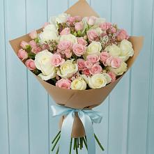 Букет цветов из:  Розы в Исаклы