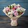 Букет цветов из: Хризантемы, Альстромерии и Розы в Исаклы